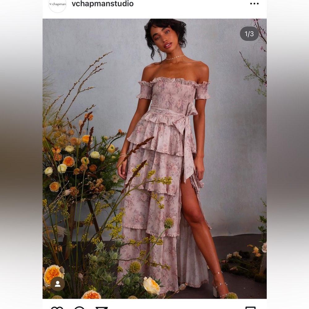 V Chapman Angelina in Blush - Never Worn!